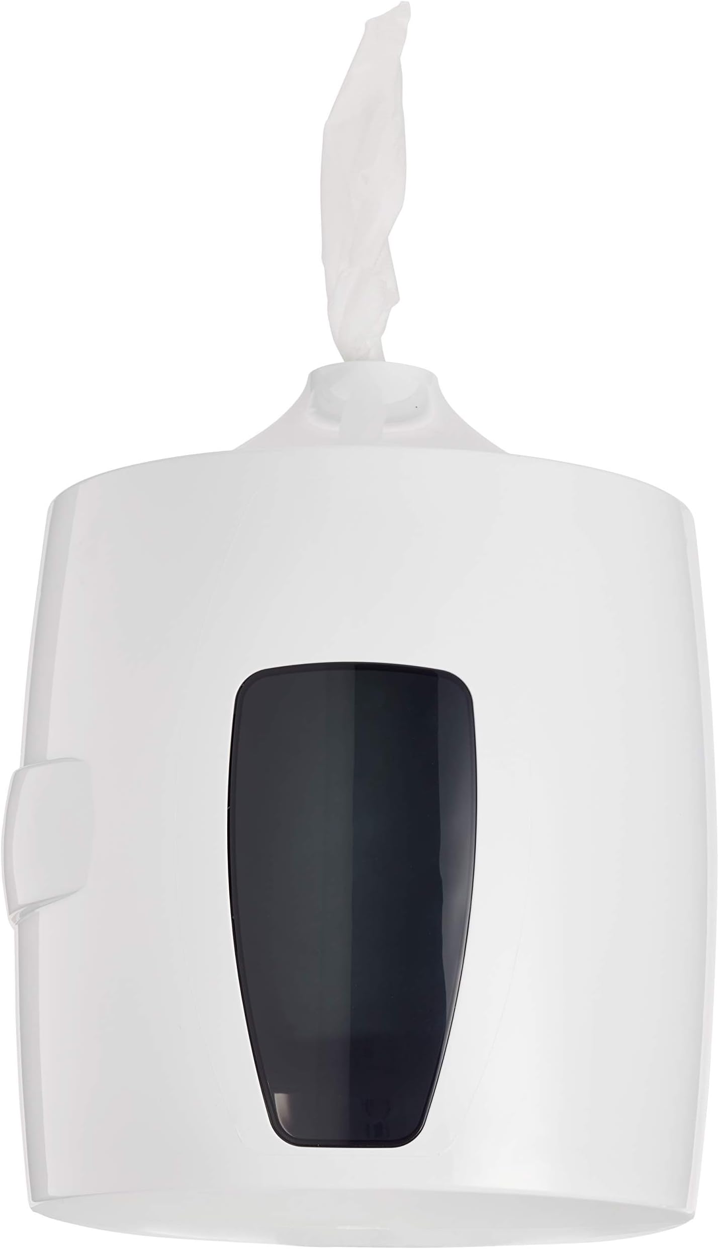 Gym Equipment Wipe Dispenser for Fitness Facilities & Commercial Use | Wall Mount or Floor Stand Compatible Wipe Holder, Fits Most Refill Rolls | Easy to Use, Lockable, No Touch Sanitizing Dispenser