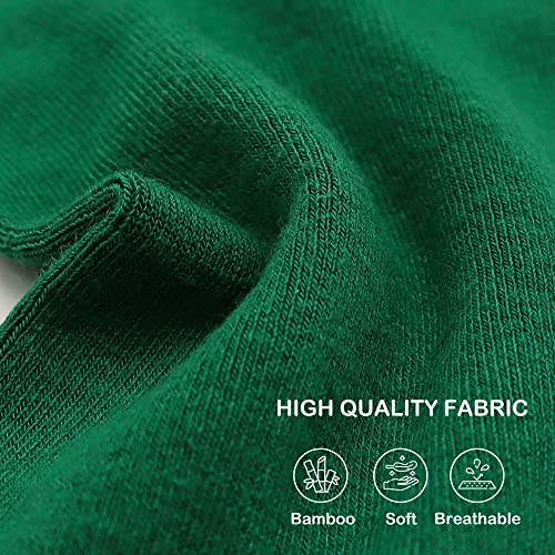 Serisimple Women Thin Bamboo Socks Crew Lightweight Above Ankle Casual Dress Sock For Ladies Bootie Trouser 5 Pairs (Spring Colors, Large) #TOP2