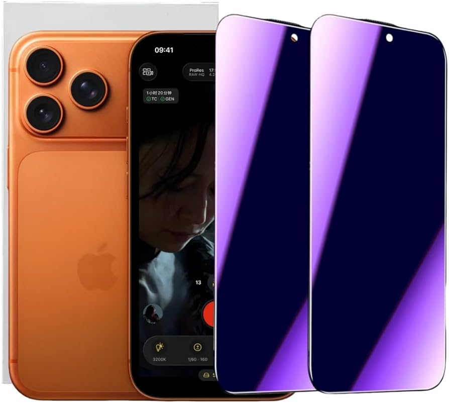 Amazon | 【ブルーライトカット+覗き見防止】NIUZHAI ガラスフィルム