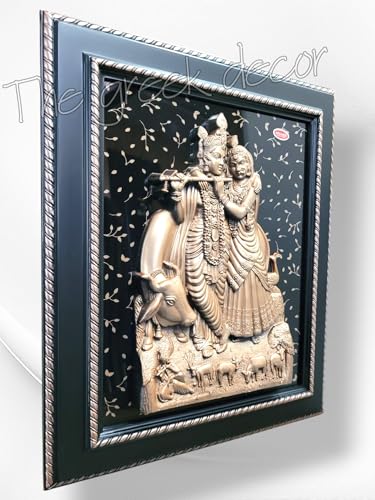 Image of Sigaram Archies Radha Krishna Idol Frame (18 Inch x 15 Inch)