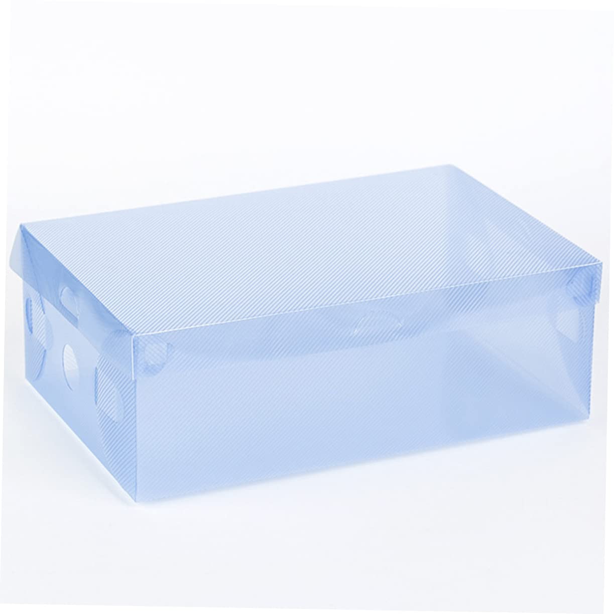 7pezzi Scatola Per Scarpe Trasparente Impilabile Design Pieghevole Plastica Resistente Organizer Versatile Per Scarpe Da Uomo E Donna Facile Da Usare E Salvaspazio Dimensioni