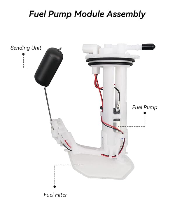 16700-Z37-003 Fuel Pump Assembly Fit for Honda EU7000i EU700iSN Generator by QLZOZB - Image 2