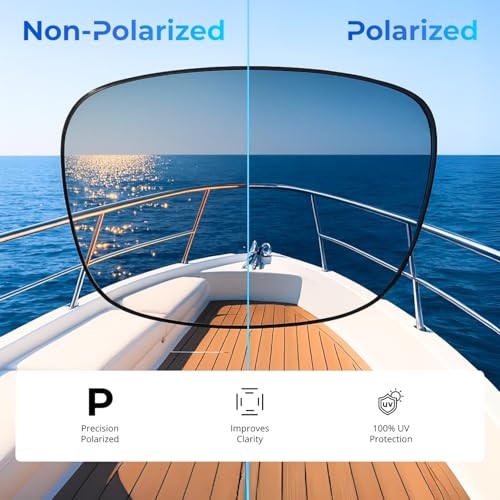 Image of Dynamix Polarized Replacement Lenses for Oakley Holbrook OO9102 | Easy To Install | Fit Perfectly