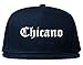 Kings Of NY Chicano Mexican Mens Snapback Hat Navy Blue
