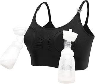 BaronHong Breast-Pumps Holding Nursing Bra,Hands Free Pumping Bra,Suitable for Breastfeeding-Pumps