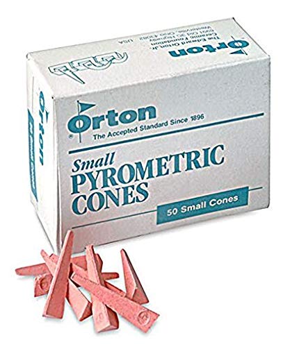 Pyrometric Cones for Accurate Firings in Industrial, Pottery and Hobby Kilns-Cone 06 (Pkg/50)