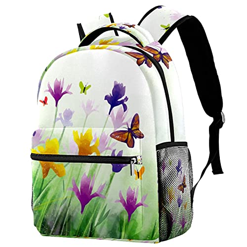 Sac à dos décontracté football abstrait multicolore homme femme tendance