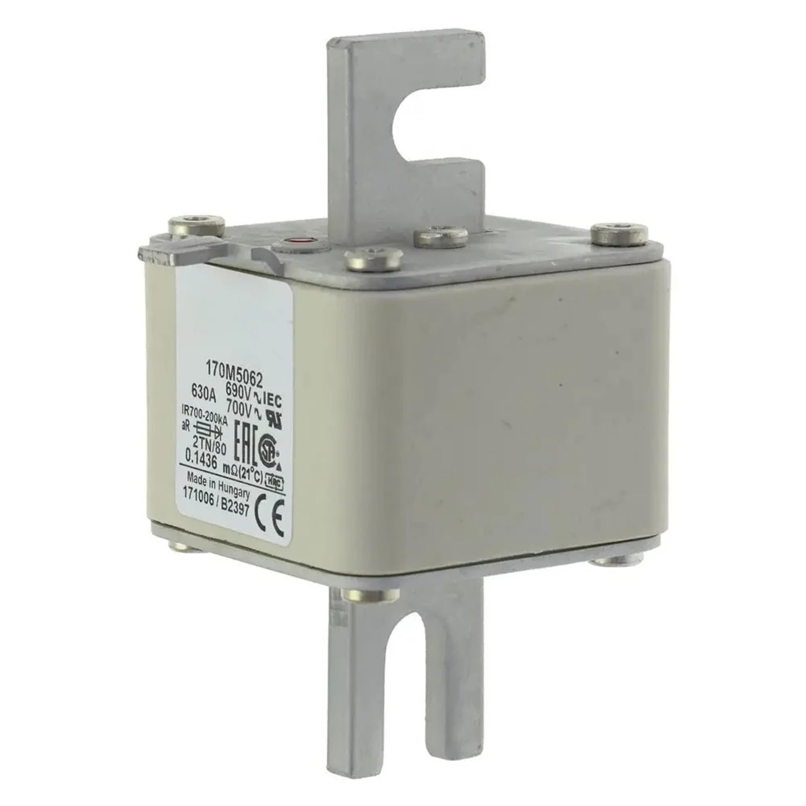 Fusible 170M5068 pour éviter les pannes de surtension sur les séries 170M5065