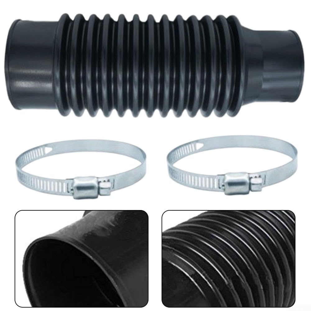 Tubo de ventilador flexible, pieza de repuesto E164000080 para sopladores ECHO PB-580T PB-580H EB600RT, manguera de extensión de soplador de hojas de 11.6 pulgadas (A)
