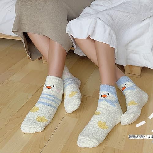 Image of Benefeet Sox Womens Fuzzy Socks Girls Cute Slipper Sock Funny Fluffy Winter Warm Soft Cozy Plush Indoor Sleep Sock