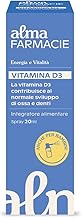 Vitamin D3 Alma Farmacie, with Vitamin K2 Contributes to the Development of Bones and Teeth, Also for Children, Supplement Spray 20 ml