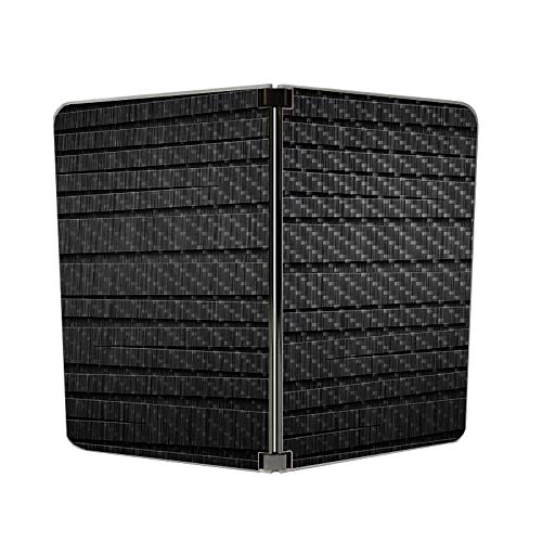Image of MIGHTY SKINS MightySkins Carbon Fiber Skin for Microsoft Surface Duo - Carved Wood | Protective, Durable Textured Carbon Fiber Finish | Easy to Apply, Remove, and Change Styles | Made in The USA