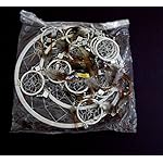 OMA White Dream Catcher, 3D Design with Mosaic Glass and Feathers, Boho Home Decor Bedroom Decoration Gift Large Size - 30" Long x 9" Diameter - Image 2