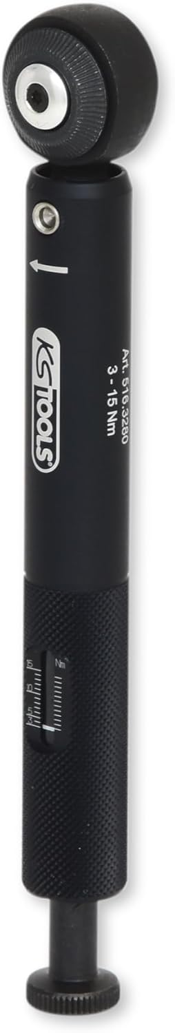 1/4" Stubby torque wrench, 3-15Nm
