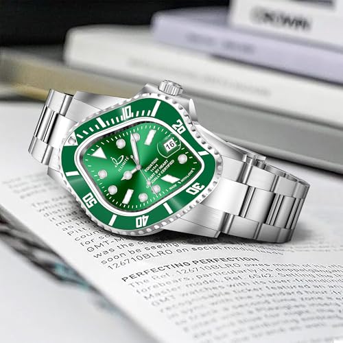 ILLIMITE Melting Automatic Watches for Men Japanese Miyota 8215 Self-Winding Mechanical Movement Watch Waterproof Stainless Steel Art Surrealist Wrist Watches Pea001 by ILLIMITE - Used condition - Image 7