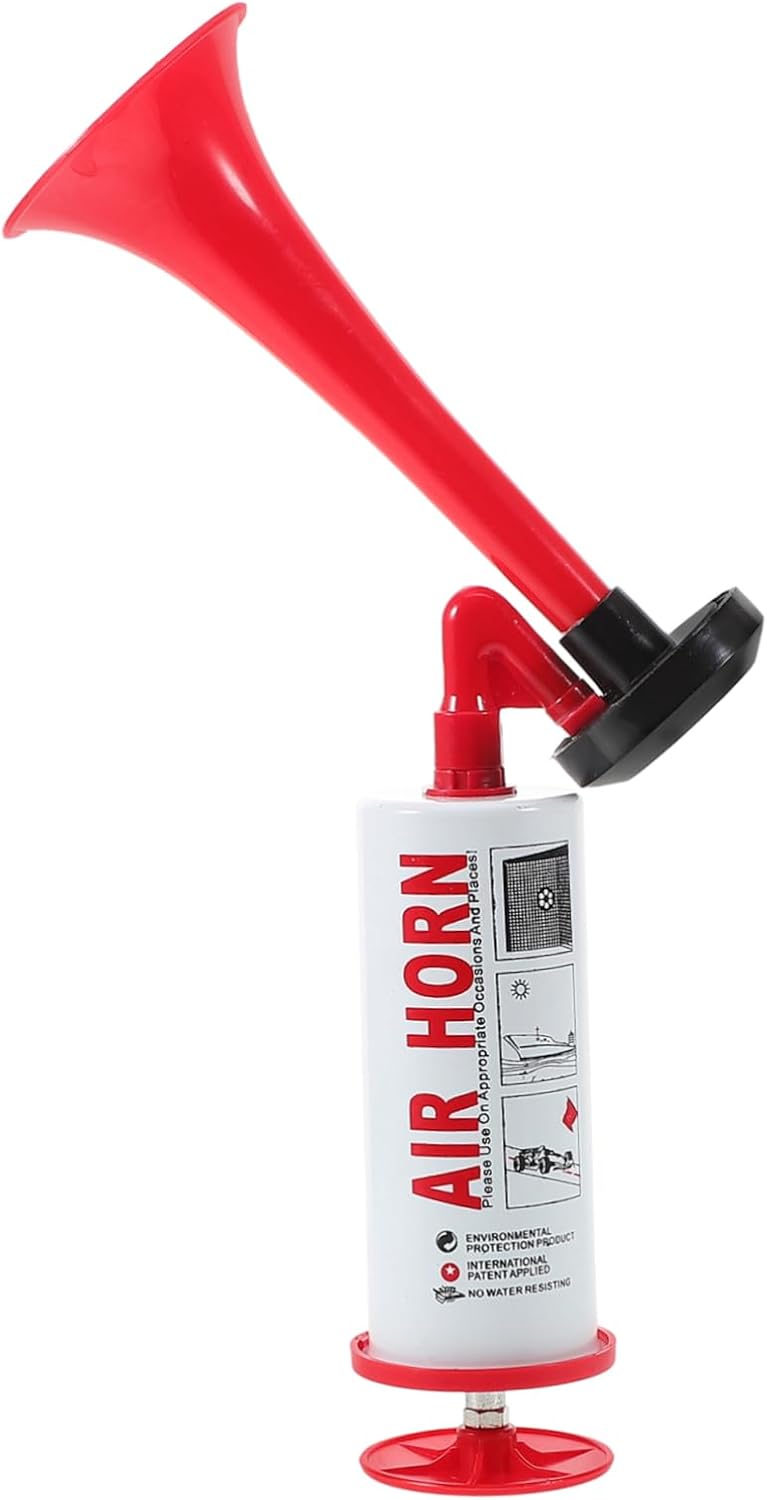 YARNOW 2Pcs Handheld Air Horns for Sports Safety Loud Noise Maker for Boats Soccer Games and Parties Durable Portable Design with High Decibel Output