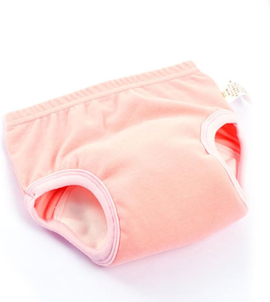 3pcs Training Pants Breathable Cotton Diaper Cover for Potty Training Soft and Washable Underwear Assorted Color