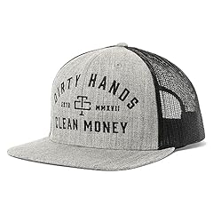 Heather Grey and Black - Meshback