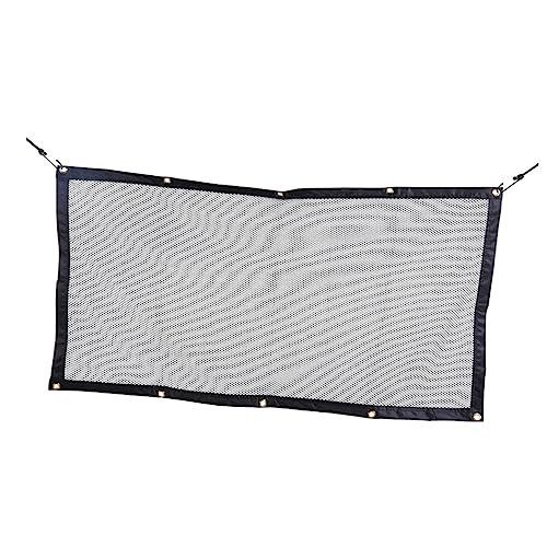 Parliky Dog Mesh Fence Pet Safety Isolation Net for Car Boot Durable Protective Cover for Dogs and Cats for Vehicle Trunk Luggage Fixing