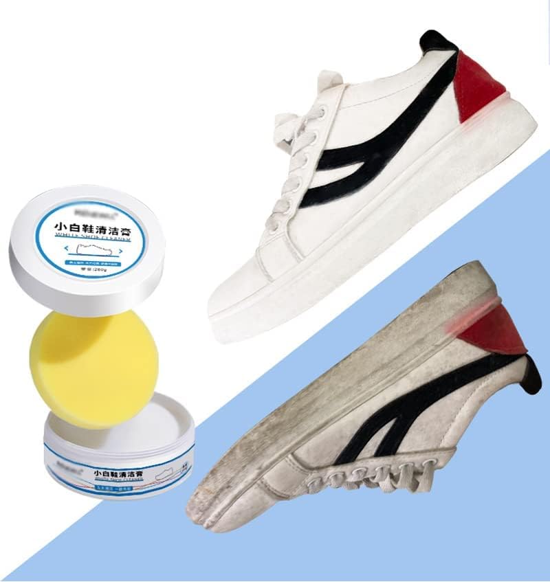 White Shoe Cleaning Cream, Shoes Whitening Cleansing Cream, DeYellowing and Whitening Cream