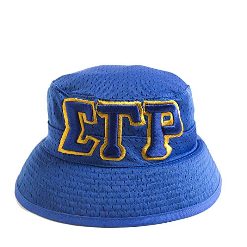 Sigma Gamma Rho Greek Letters Blue Bucket Hat