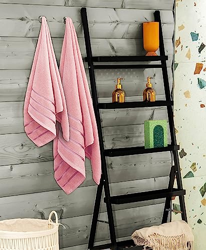 Utopia Towels 8er-Pack Handtuch-Set, Altrosa – Ansicht 7