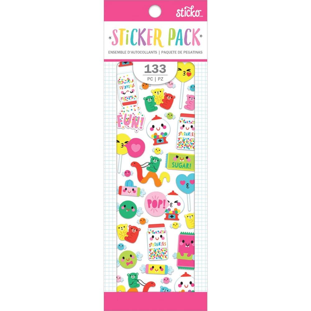 Sticko Stickers-Sweets Sticker Pack