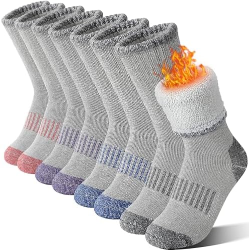 Boy Girls Fuzzy Slipper Socks Fluffy Warm Thick Heavy Fleece lined Christmas Stockings Gift Winter Socks