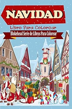 Paperback Navidad Libro Para Colorear [Spanish] Book