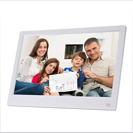 JIAO 116 Zoll Digitaler Fotorahmen 1080P IPS LCD Monitor Elektronischer Fotorahmen Video MP3 WerbeanzeigeDigitaluhrEwiger KalenderWiFiFernbedienung Color White JIAO 116 Zoll Digitaler Fotorahmen 1080P IPS LCD Monitor Elektronischer Fotorahmen Video MP3 WerbeanzeigeDigitaluhrEwiger KalenderWiFiFernbedienung Color White