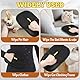 AMFUN 2PCS Fell Magnet Handschuh, Antistatischer Handschuh zur Entfernung von Tierhaaren, Doppelseitige Handschuhe zur Tierpflege für Kleidung, Sofas, Teppiche, Autoinnenräume