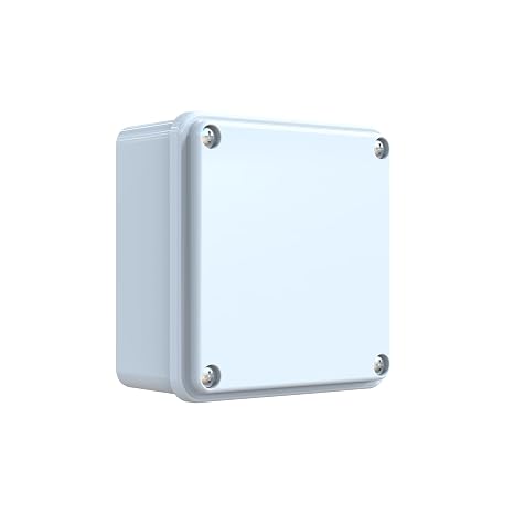 YAVUZ Junction Box, Junction Box, Distribution Box IP65 Waterproof 100 x 100 x 50 mm Enclosure Box POLY 032-1010