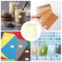 3300 Stück Klebeetiketten zum Beschriften 19 x 13 mm Etiketten Selbstklebend Universal Aufkleber weiße Etiketten für Aktenordner, Glasboxen, Schule, Büro, Küche – Ansicht 5