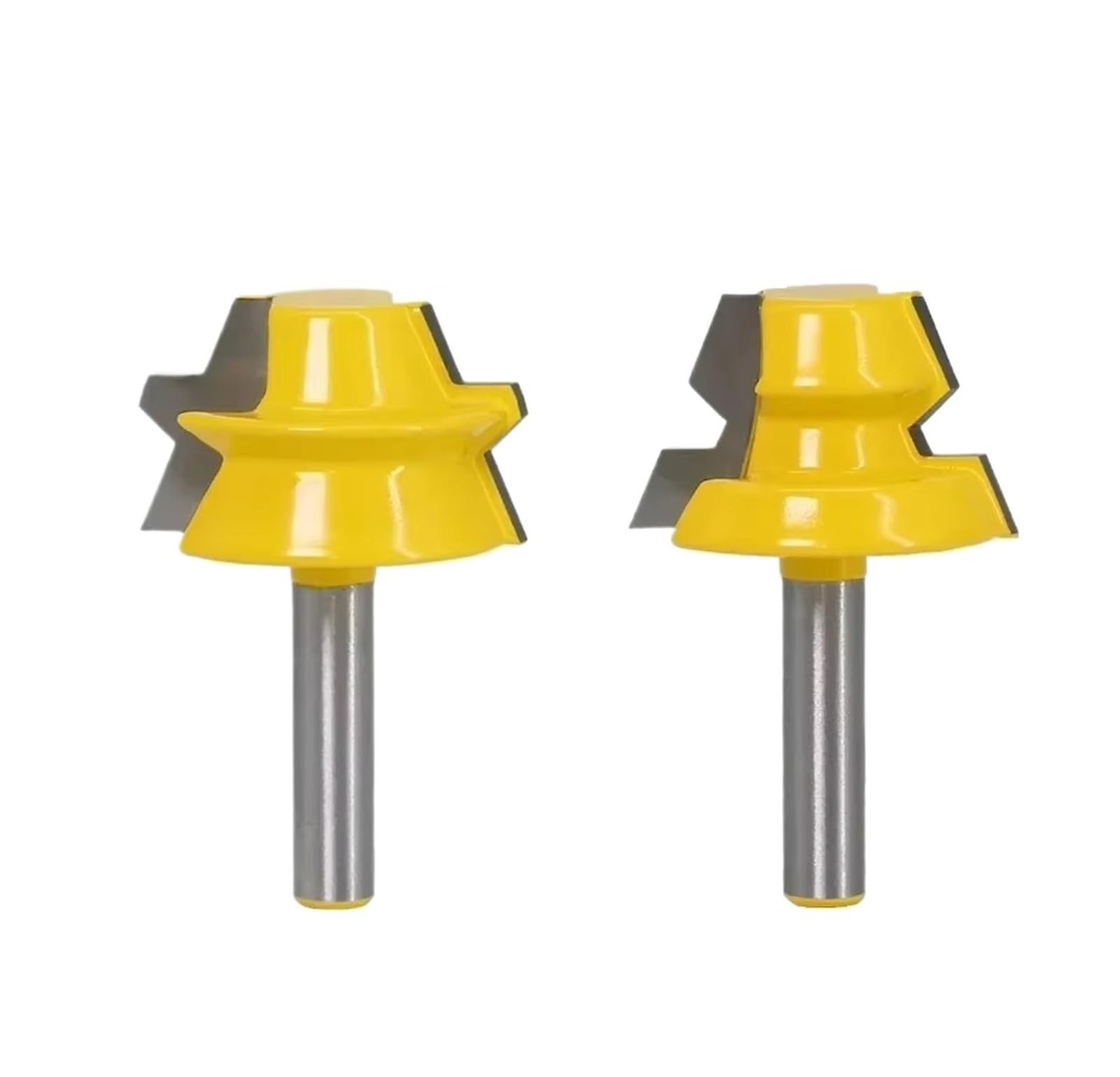2 szt. 8MM frez trzpieniowy rzeźba w drewnie zamek ukośny router-22,5 stopnia klej zestaw części stolarskich stolarka
