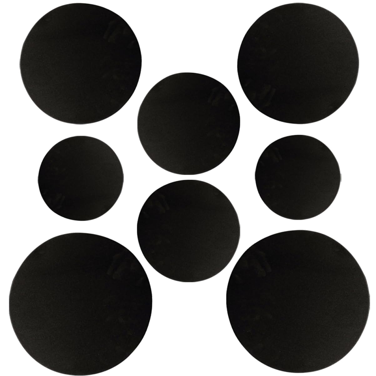 LIFKOME 8Pcs Drum Mute Pads Flexible Practice Drum Pads for Drums Durable Sound Dampeners for Quiet Practice for Musicians Drum Enthusiasts