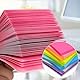18 Blöcke Haftnotizen 76 mm x 76 mm, Klebezettel zum Beschriften, Leicht zu Beschreiben, Wiederaufklebbar, Super Sticky Notes für Schule, Zuhause, Büro