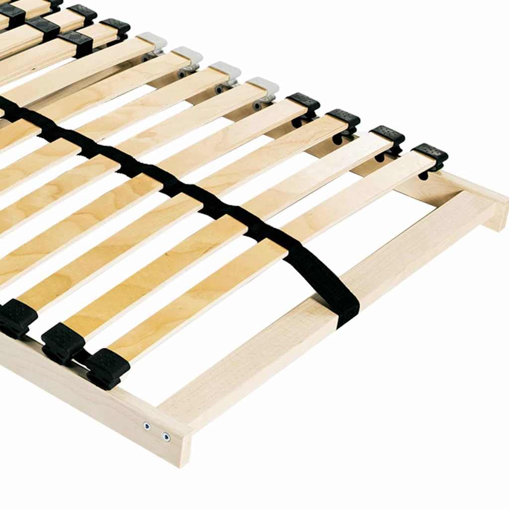 Genérico Somier de Lamas Marrón 70 x 190 cm Madera de Haya Sólida,Mobiliario,Camas y Accesorios,Camas y somieres-42015232