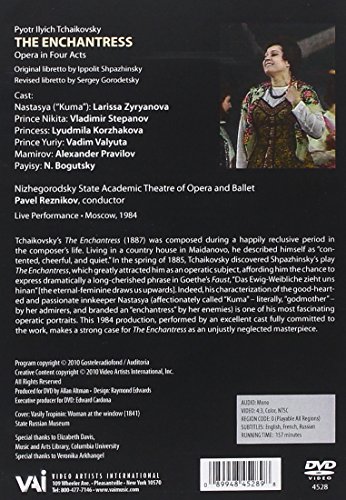 Tchaikovsky The Enchantress DVD una joya de la ópera rusa 3