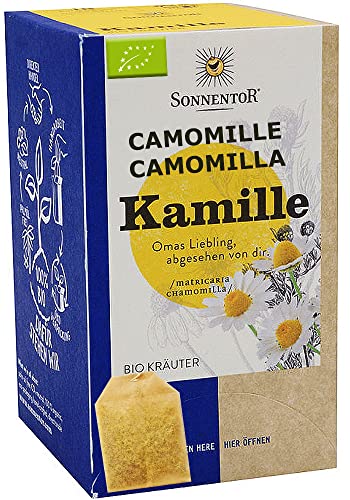 Tisane Camomille Bio Allemande Pure Aromatique Sachets (18 Sachets) | Pure Tisane Camomille Matricaire Bio -Tisane Camomille Allemande Bio Cover