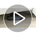 Genius Invictus X8 Pro Akku-Staubsauger, Handstaubsauger Kabellos, Beutellos, Wechselakku Laufzeit bis 50 min. 400 Watt, 3-Fach-HEPA Filter, 360 Grad Hartboden Elektrobürste LED Licht, 12-TLG – Bild 8