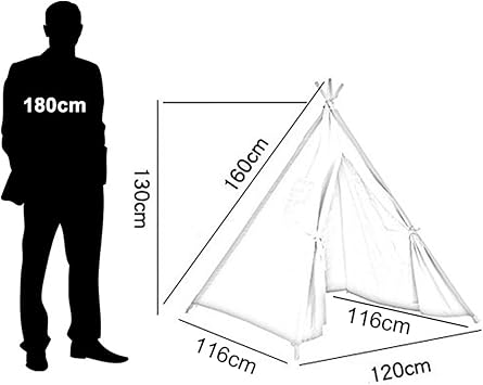 Teepee Tent For Children, Star Pattern Kid's Tipi Tent For Indoor Outdoor, Wigwam Play Tent, Children Playhouse, Kid's House Room Decoration For Party Festivals