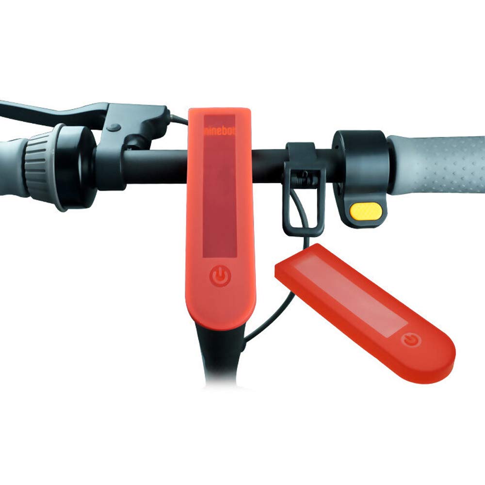 S-COLOR Max G30 Waterproof Dashboard Panel Circuit Board Silicone Cover for Ninebot Max G30 Electric Scooter - Dust Proof Protective Case LED Display Protector Replacement Part Accessory-Red