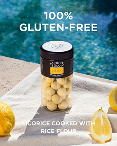 Lakrids By Bülow - Læmon - Mellow Yellow - 10.41 Oz - Soft Licorice Swirled In Luscious White Chocolate, Cream And Vanilla #TOP2