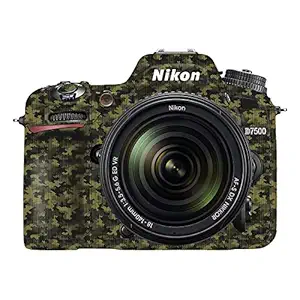 WRAPTURE. Premium DSLR Camera Scratchproof Protective Skin for Nikon D7500 - No Residue Removal, Bubble Free, Scratch Resistant, Stretchable, HD Quality Printed - HDCS01 (1 Unit)