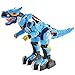 Lihgfw Fernbedienung Dinosaurier Spielzeug verformter Roboter Kind Elektromaschinensimulation Tier Gehen Kindergeburtstag