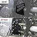 Xitomer Front Sprocket Case Saver, Fit for 2018 2017 2016 KLR650 2008-2018 Front Sprocket Guard Protector Chain Guard Cover