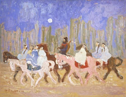 Tableaux Graffiti Art Mural Pedro Figari SERENDIPITP 60x90 cm