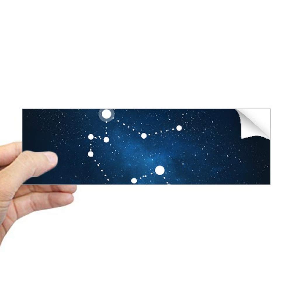 Pegatina Rectangular de Acuario Constelación Decorativa para Coche y Libretas 4