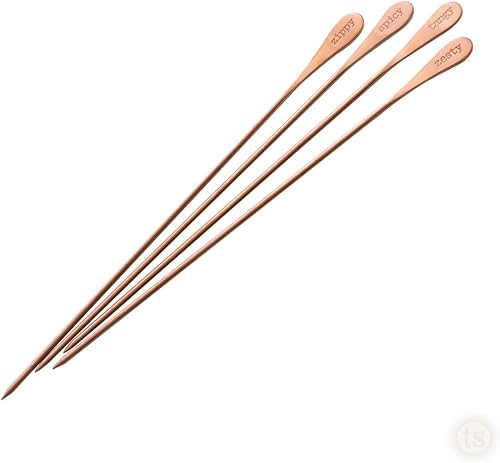 Tastefully Simple Bloody Mary - Brochetas de cóctel, púas, 10 pulgadas