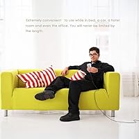 Vista 5 de Charger 10ft Micro USB Cable Compatible with Yaxa Kindle Fire HDX 8.9 (2013 Release),7 (2013 Release),HD 7 (2013 Release), HD 8.9 (2012 Release)